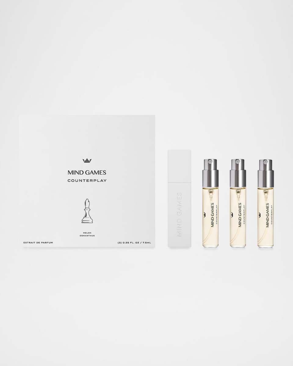 Counterplay Extrait de Parfum Travel Trio Gift Set, 3 x 0.25 oz.